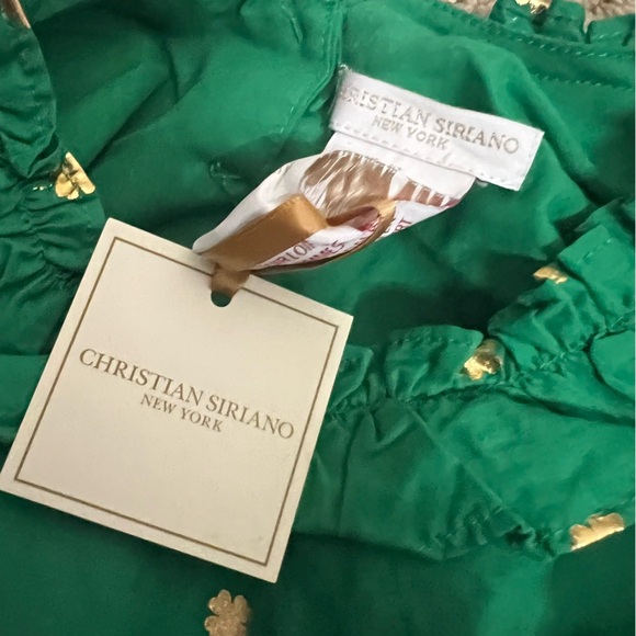 Christian Siriano Green Shamrock St. Patrick’s Day Dress Size 3T NWT - Picture 10 of 12